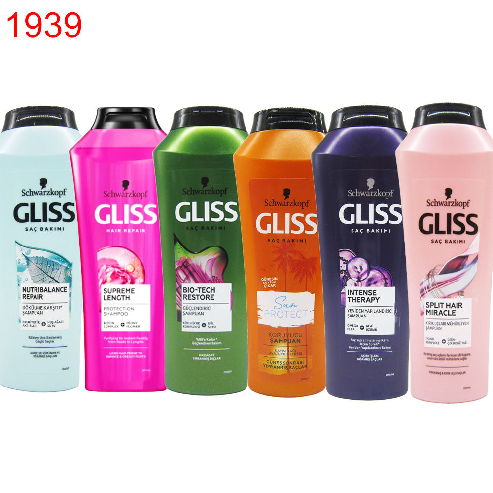 GLISS шампоани за коса 500 мл. * 12 – КАШОН 12 БР.