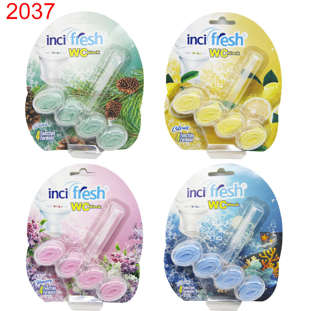 ТОАЛЕТНО БЛОКЧЕ INCI FRESH 3 БР. * 6 – КАШОН 6 БР.