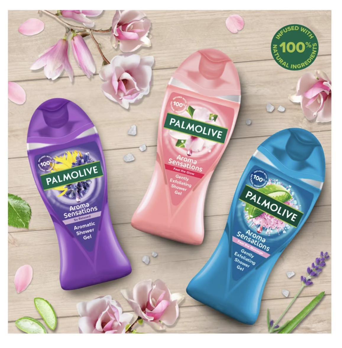 ДУШ ГЕЛ PALMOLIVE 500 ML. * 12 – КАШОН 12 БР.