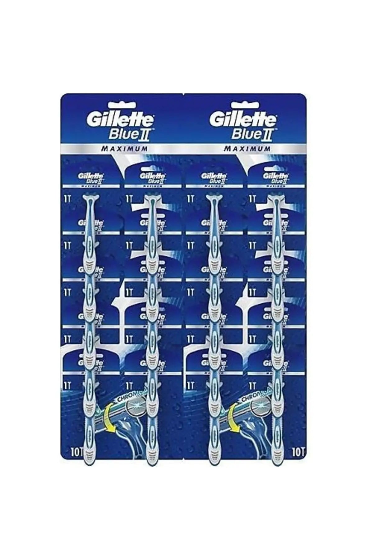 GILLETTE BLUE 2 KARTELA 20 PIECES MAXIMUM*6(PLT-36) – КАШОН 120 БР.