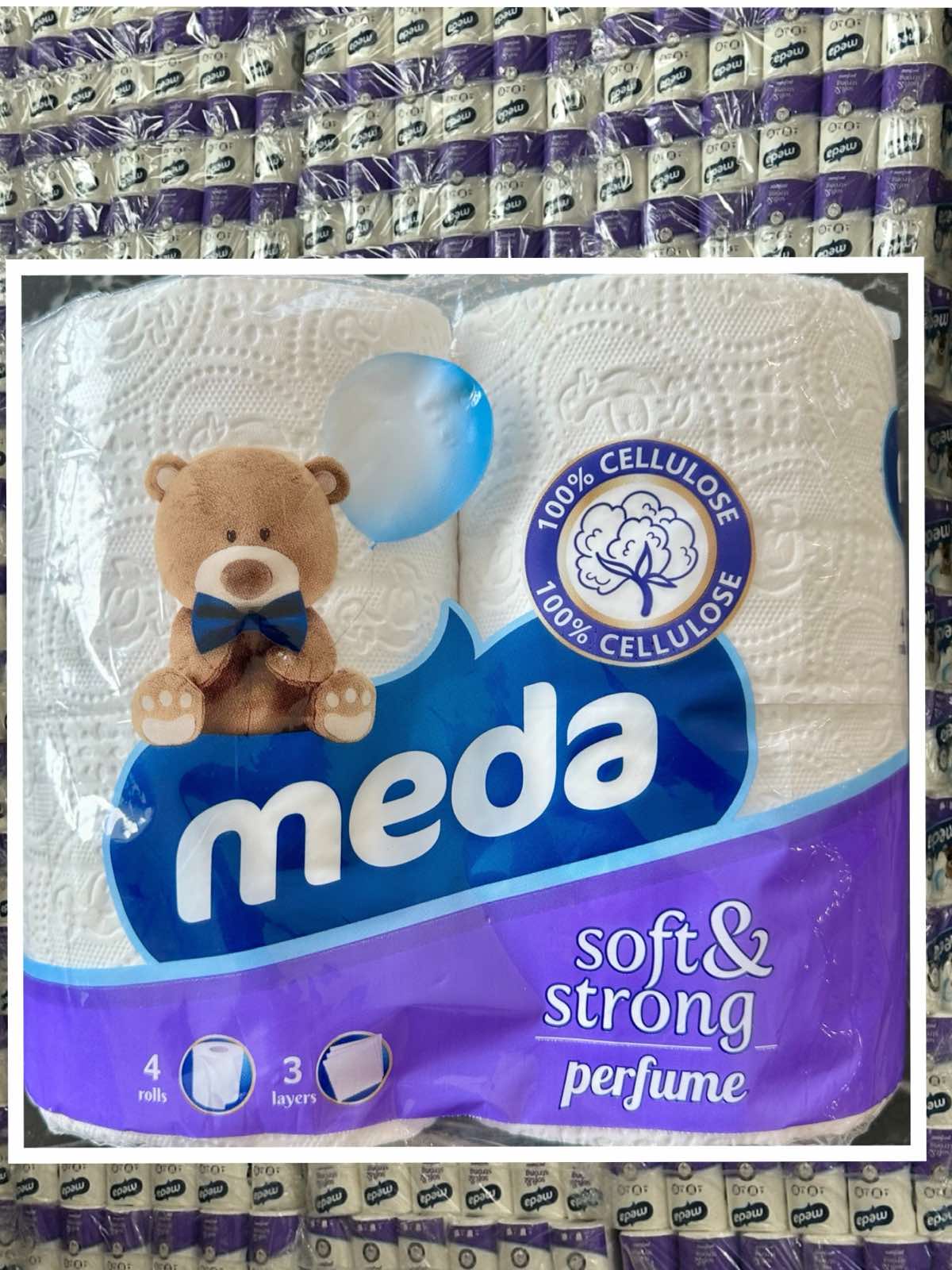 ТОАЛЕТНА ХАРТИЯ МЕДА ПАРФЮМ – КАШОН 24 БР.