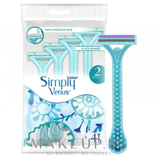 GILLETTE VENUS 2 SIMPLY 4LU POSET * 384 – КАШОН 384 БР.