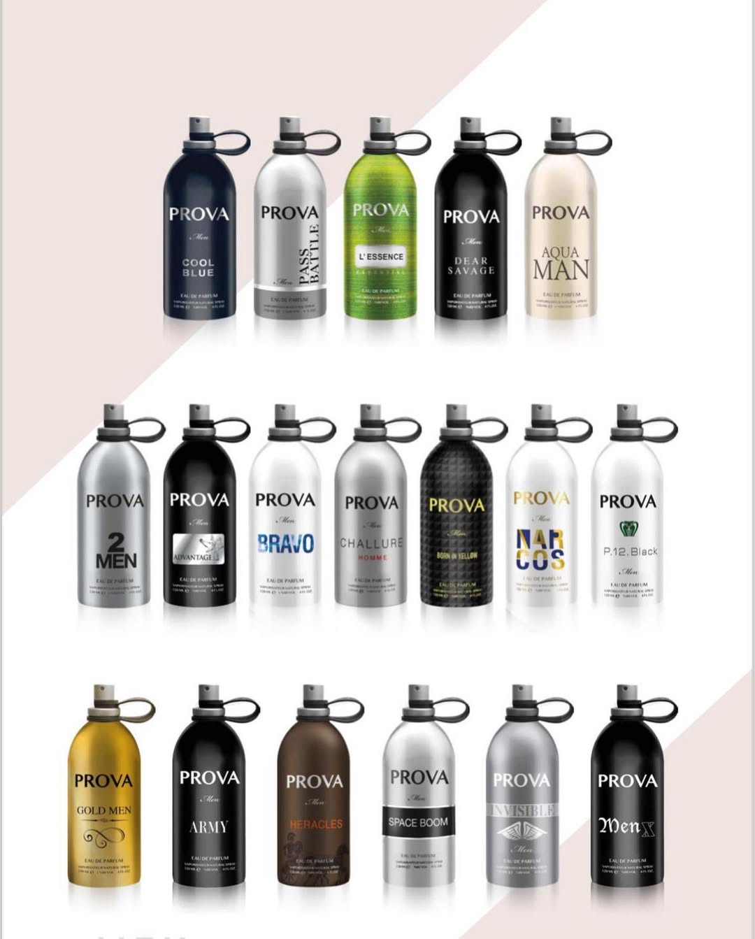 ПАРФЮМНА ВОДА PROVA 120 ML. * 6 – КАШОН 6 БР.