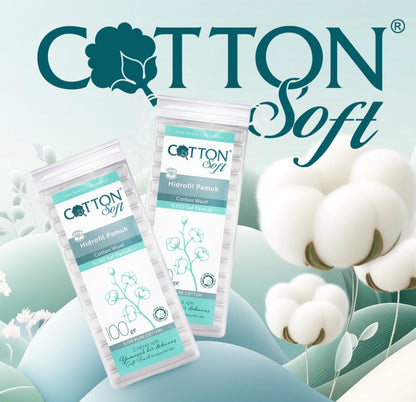 ТАМПОНИ ЗА ГРИМ COTTON SOFT 70 – КАШОН 48 БР.
