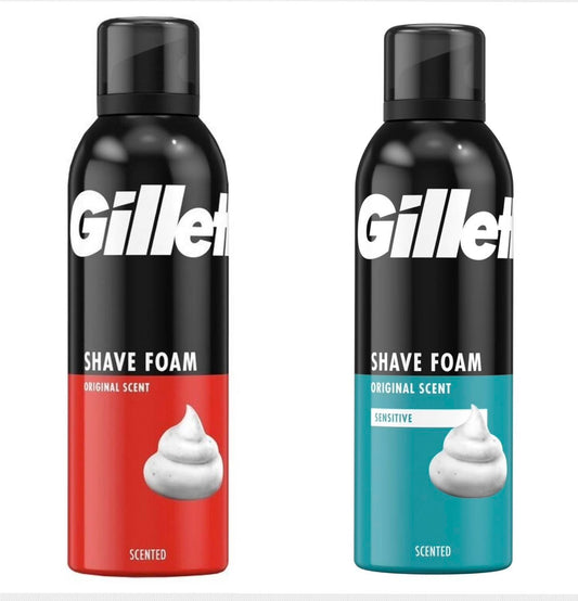 GILLETTE TIRAS FOAM 200 ML ORGINAL *6 – КАШОН 6 БР.