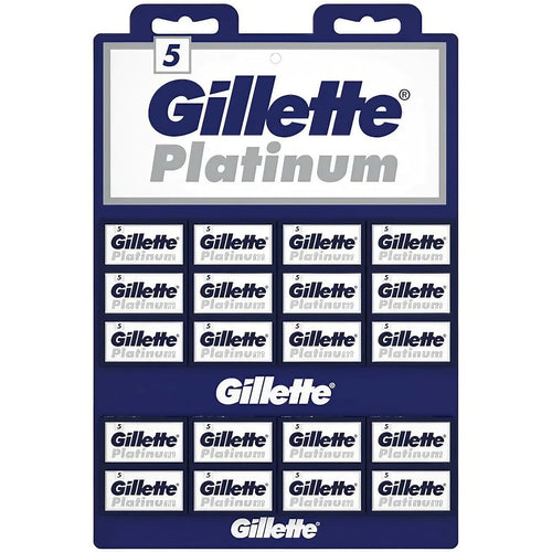 GILLETTE ПЛАСТИНА ЗА БРЪСНЕНЕ 5 * 20 – КАШОН 108 БР.