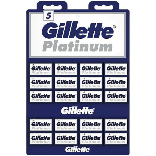 GILLETTE ПЛАСТИНА ЗА БРЪСНЕНЕ 5 * 20 – КАШОН 108 БР.