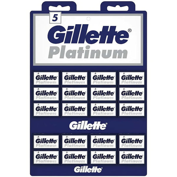 GILLETTE ПЛАСТИНА ЗА БРЪСНЕНЕ 5 * 20 – КАШОН 108 БР.