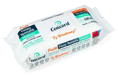 МОКРИ КЪРПИ CONCORD 100 ЗА ПОЧИСТВАНЕ НА ПОВЪРХНОСТИ – КАШОН 15 БР.