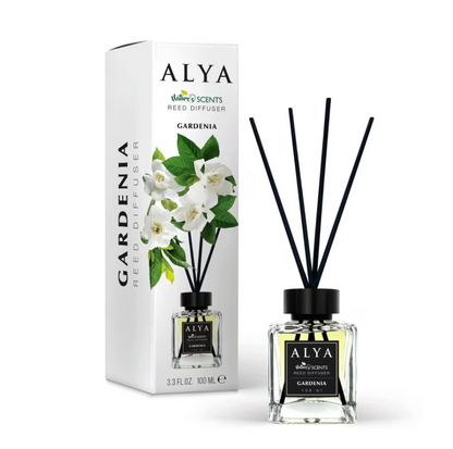 ALYA АРОМАТИЗАТОР С БАМБУКОВИ ПРЪЧКИ 100 МЛ. * 12 – КАШОН 12 БР.