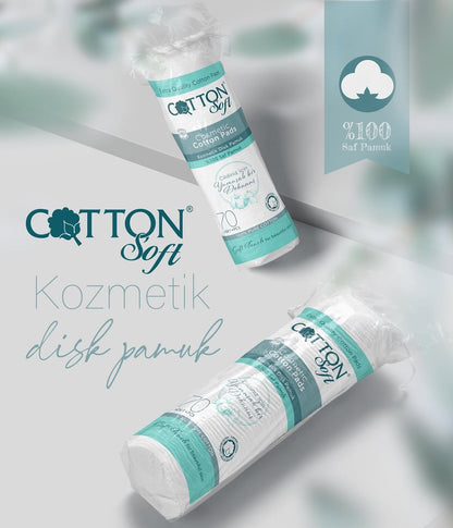 ТАМПОНИ ЗА ГРИМ COTTON SOFT 70 – КАШОН 48 БР.