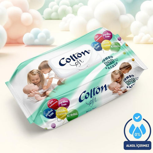 МОКРИ КЪРПИ COTTON SOFT 120 – КАШОН 24 БР.