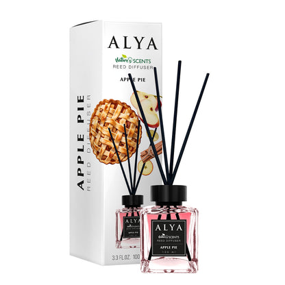 ALYA АРОМАТИЗАТОР С БАМБУКОВИ ПРЪЧКИ 100 МЛ. * 12 – КАШОН 12 БР.