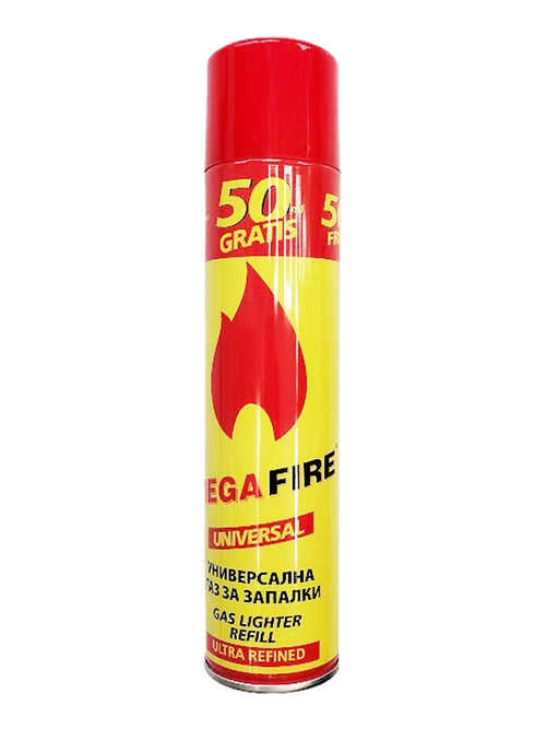 ГАЗ ЗА ЗАПАЛКИ MEGA FIRE 300 МЛ. * 48 – КАШОН 48 БР.